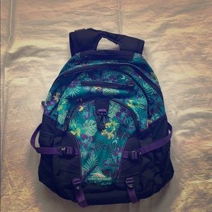 tropical forest back pack